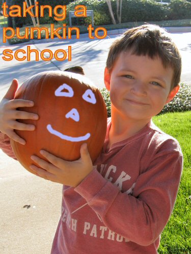 school pumpkin